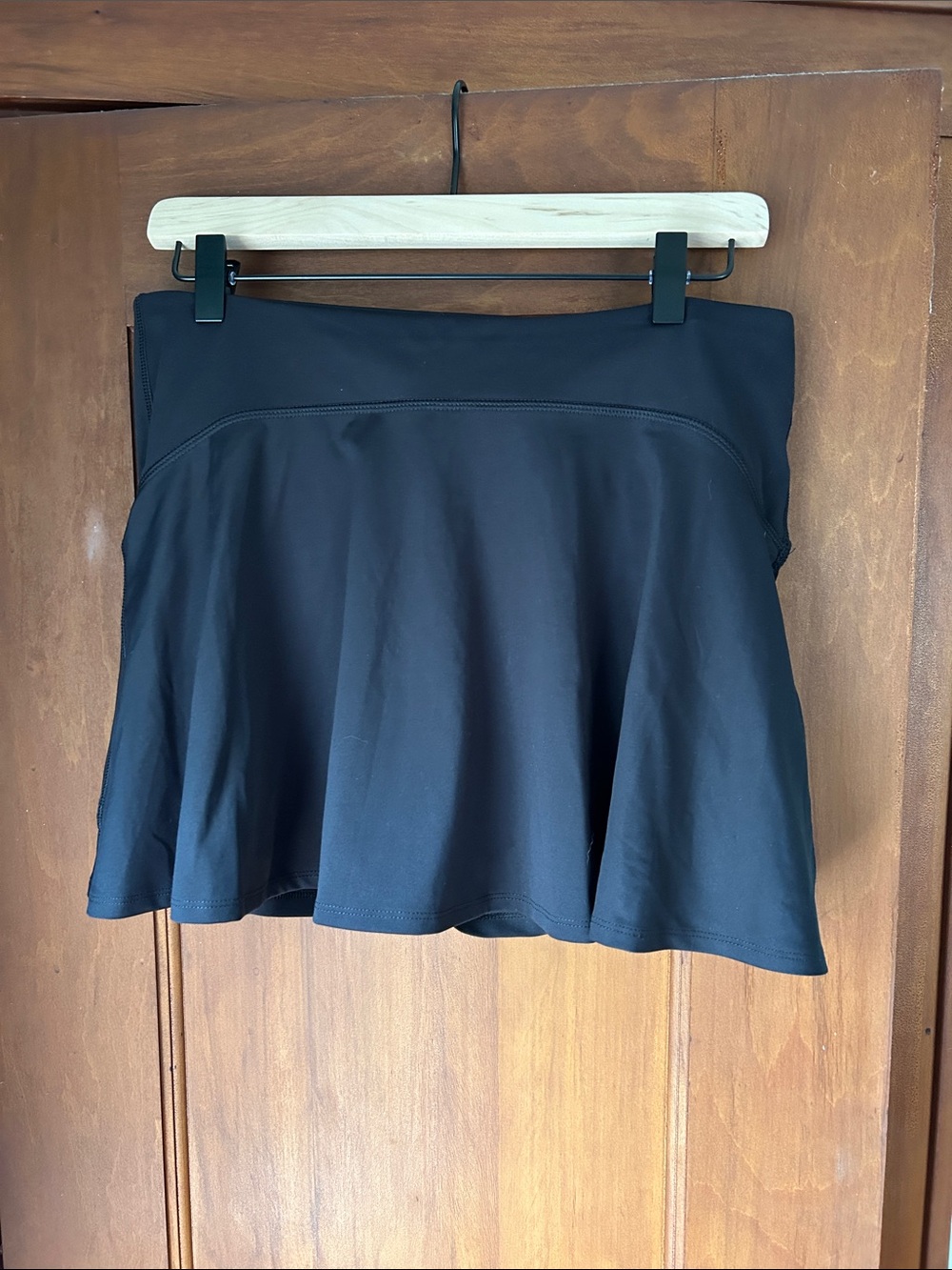 Old Navy Black Skirt with Built In Shorts and Pocket